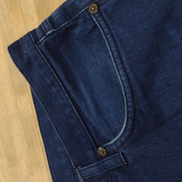 Burberry straight leg jeans dark rinse size 34R women EU (size 8 US) - Picture 8 of 13